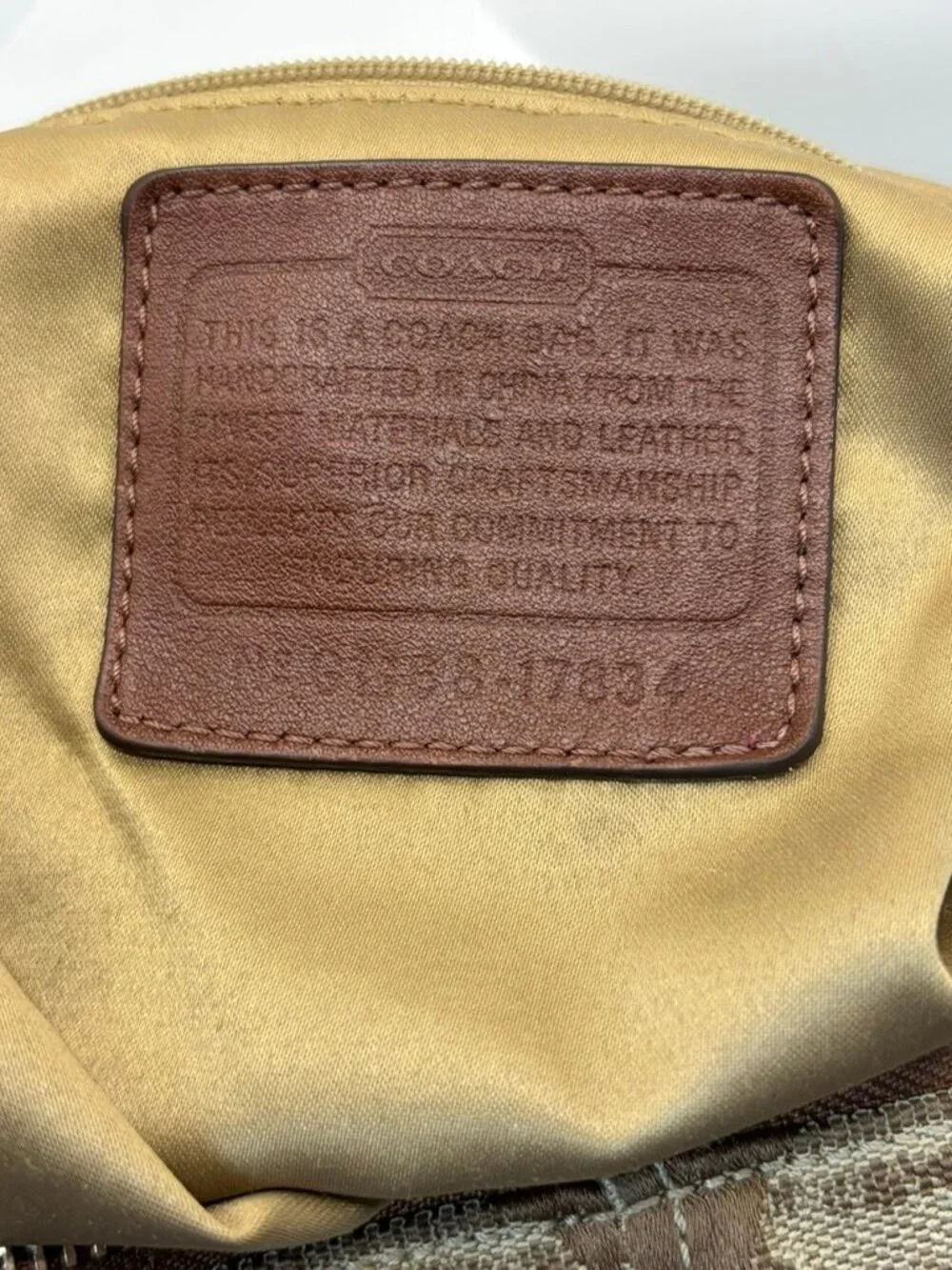 Share Vintage Y2K Coach Chelsea Ashlyn Signature Canvas Hobo Bag